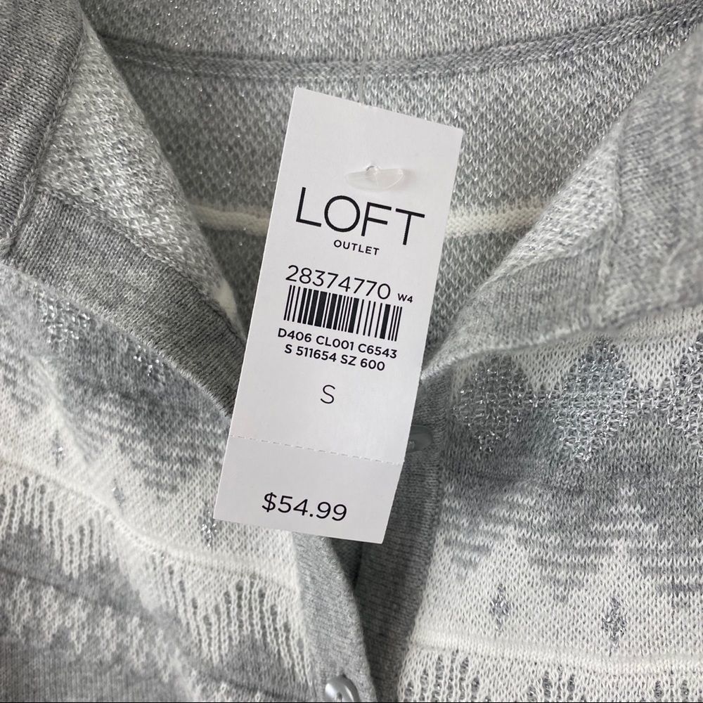 Loft cardigan style sweater size S - Picture 3 of 4
